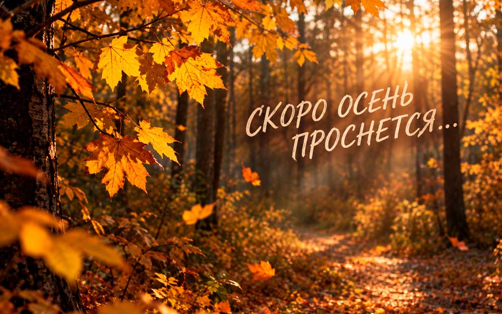 «СКОРО ОСЕНЬ ПРОСНЕТСЯ…»